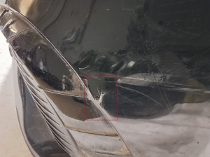Mercedes Benz EQE V295 (2022–2026) Esikaitseraud A2958853000 - 2