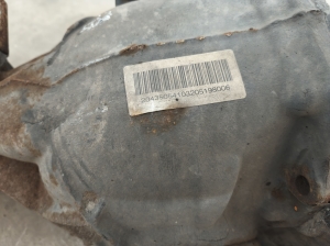 Mercedes Benz C-Class 204 (2007–2014) Hinterachsdifferential A2043505410 - 7