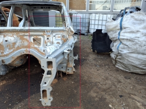 Mercedes Benz GLE-Class 167 (2019–2026) Eesmine tugijalg A1676207901 - 2