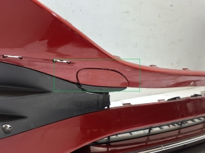 Mercedes Benz EQB X243 (2021–2026) Priekšējais bamperis A2438850002 - 2