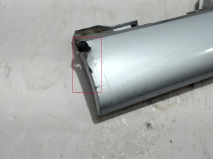 Mercedes Benz C-Class 206 (2021–2026) Schwellerverkleidung außen A2066980900 - 2