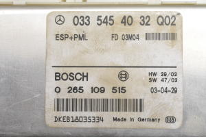 Mercedes Benz E-Class W211 (2002–2009) Computer-ESP 0335454032 - 4