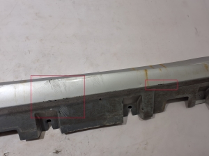 Mercedes Benz GLE-Class 167 (2019–2026) Schwellerverkleidung außen A1676982301 - 4