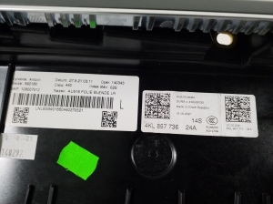 AUDI e-tron SUV (2018–2026) Other dashboard part 4KL857736 - 2