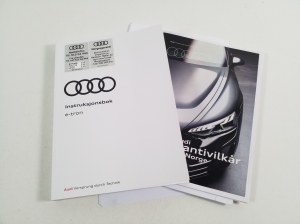 AUDI e-tron SUV (2018–2026) Automašīnas servisa grāmatiņa - 2