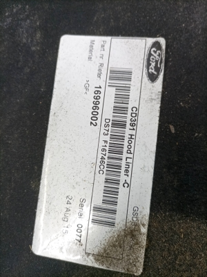 Ford Mondeo V (2014–2018) Kapoti heliisolatsioon DS73F16746CC - 4