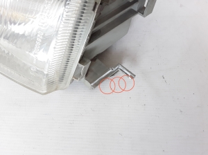 RENAULT Clio I (1990–1998) Headlight 7701034142 - 3