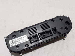 Mercedes Benz CLS-Class 218 (2011–2018) Heater control panel A2049007615 - 2