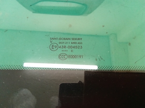 Citroen Berlingo (2008–2018) Bīdāmo durvju stikls 43R004523 - 2