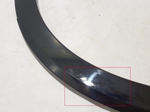 Mercedes Benz EQS 296 (2022–2026) Front fender trim (flare) - 4