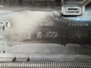 Citroen Berlingo (2008–2018) Stoßstange Stoßfänger vorne 9682966577 - 6