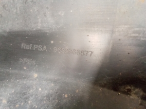 Citroen Berlingo (2008–2018) Stoßstange Stoßfänger vorne 9682966577 - 9