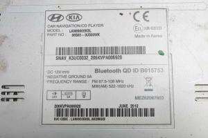 Kia Sportage (2010–2016) Audio, video, navigation 965603U500WK - 3