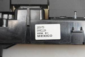 Opel Zafira C (2011–2026) Hazard light switch 20934759 - 4