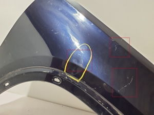 Mercedes Benz GLE-Class 167 (2019–2026) Front fender A1678802400 - 2