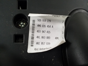 AUDI e-tron SUV (2018–2026) Other dashboard part 4KL863083 - 2