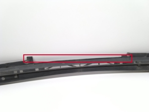Mazda cx-60 I (2022–2026) Rear bumper bracket KBB3502P1 - 2