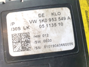 AUDI A3 8P (2003–2012) Steering angle module 1K0953549A - 4