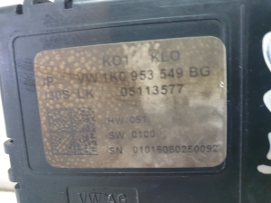 Volkswagen Golf V (2003–2009) Steering angle module 1K0953549BG - 3