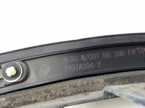 Mitsubishi Outlander (2012–2021) Tagumise poritiiva kate 7407A304 - 2
