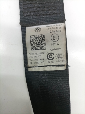   Sicherheitsgurt vorne  - 7N2857705 