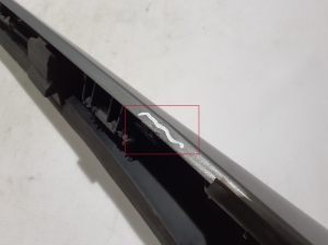 RENAULT Espace V (2014–2026) Windshield pillar outer molding 727601597R - 2