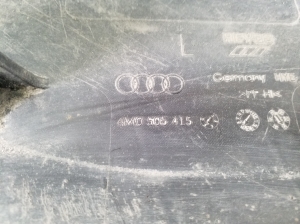 AUDI e-tron SUV (2018–2026) Rear underbody shield 4M0505415 - 2