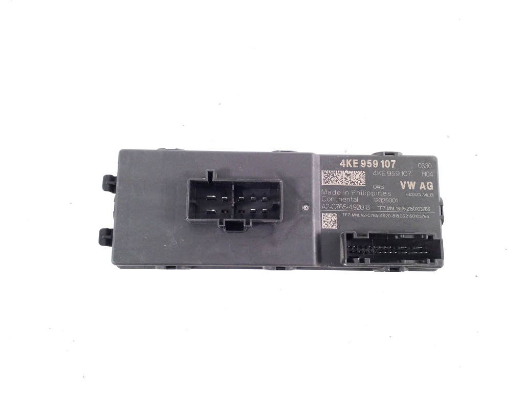 AUDI e-tron SUV (2018–2026) Trunk lid control module 4KE959107 AUDI e-tron SUV (2018–2026) Trunk lid control module 4KE959107