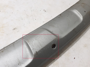 RENAULT Espace V (2014–2026) Rear bumper lower spoiler 850706602R - 5