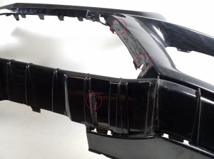 Mercedes Benz GL-Class 166 (2012–2015) Front bumper A1668851900 - 7