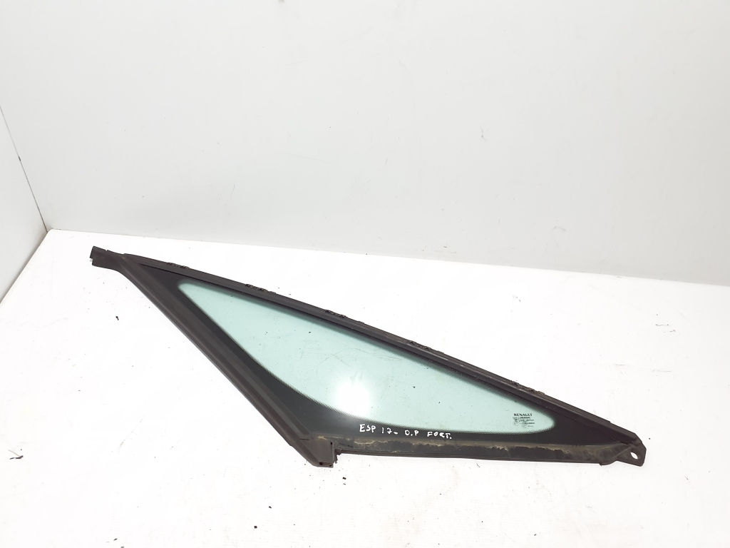 RENAULT Espace V (2014–2026) Front body quarter glass 768B42872R RENAULT Espace V (2014–2026) Front body quarter glass 768B42872R