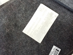 Mercedes Benz C-Class 205 (2014–2021) Trunk side trim panel A2056904625 - 3