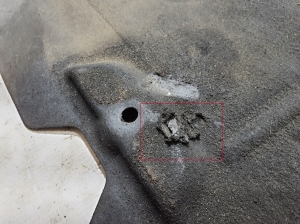 RENAULT Espace V (2014–2026) Front underbody protection 758905275R - 2