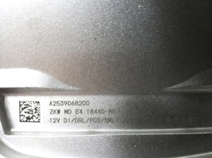 Mercedes Benz GLC-Class 253 (2015–2019) Xenon headlight control unit A2539068200 - 4