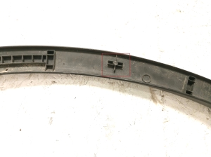 Infiniti FX (2008–2013) Front fender molding 638601CB0A - 7