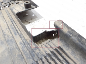 VOLVO XC90 (2015–2024) Rear underbody shield 31353842 - 4