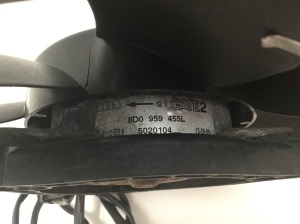 Volkswagen Passat B5 (1997–2005) Kühlerlüftermotor 8D0959455L - 2