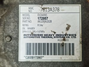 Mitsubishi Outlander (2012–2021) A/C compressor 7813A378 - 2