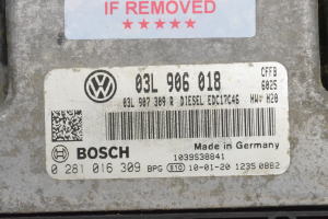 Volkswagen Golf VI (2008–2013) Mootori juhtplokk 03L906018 - 4