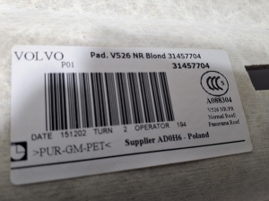 VOLVO XC90 (2015–2024) Dachhimmel 31457704 - 4