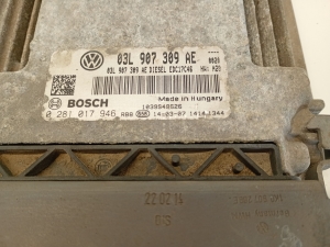Volkswagen Passat B7 (2010–2014) Engine control unit 03L907309AE - 2