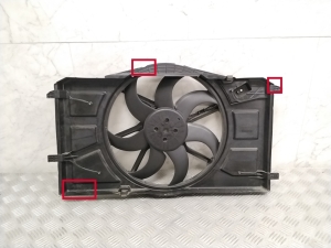 Ford Mustang Mach-E Mach-E (2020–2026) Dzesēšanas ventilators un tā daļas LJ938C607A - 5