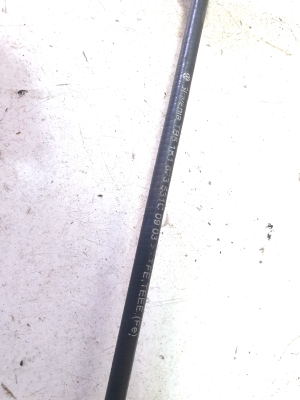 Volkswagen Golf V (2003–2009) Hood release cable 1K1823531C - 2
