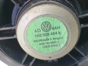 Volkswagen Golf Plus Mk5 (2004–2008) Esiukse kõlar 1K0035454K - 3