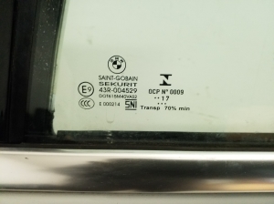 BMW X3 F25 (2010–2017) Aizmugurējās sānu durvis un to detaļas - 3