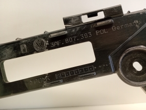 Volkswagen Passat B7 (2010–2014) Rear bumper bracket 3AF807393 - 3