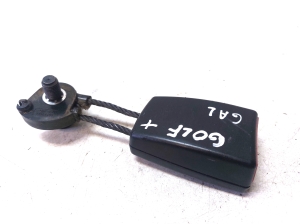 Volkswagen Golf Plus Mk5 (2004–2008) Sicherheitsgurtschloss hinten 5M0857754B - 4