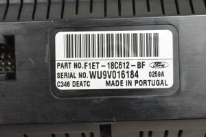 Ford Focus (2011–2018) Heater control panel F1ET18C612BF - 2