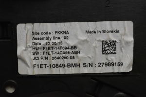 Ford Focus (2011–2018) Instrument cluster F1ET10849BMH - 4