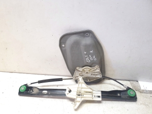 Volkswagen Golf Plus Mk5 (2004–2008) Rear side door window regulator 5M0839462 - 3